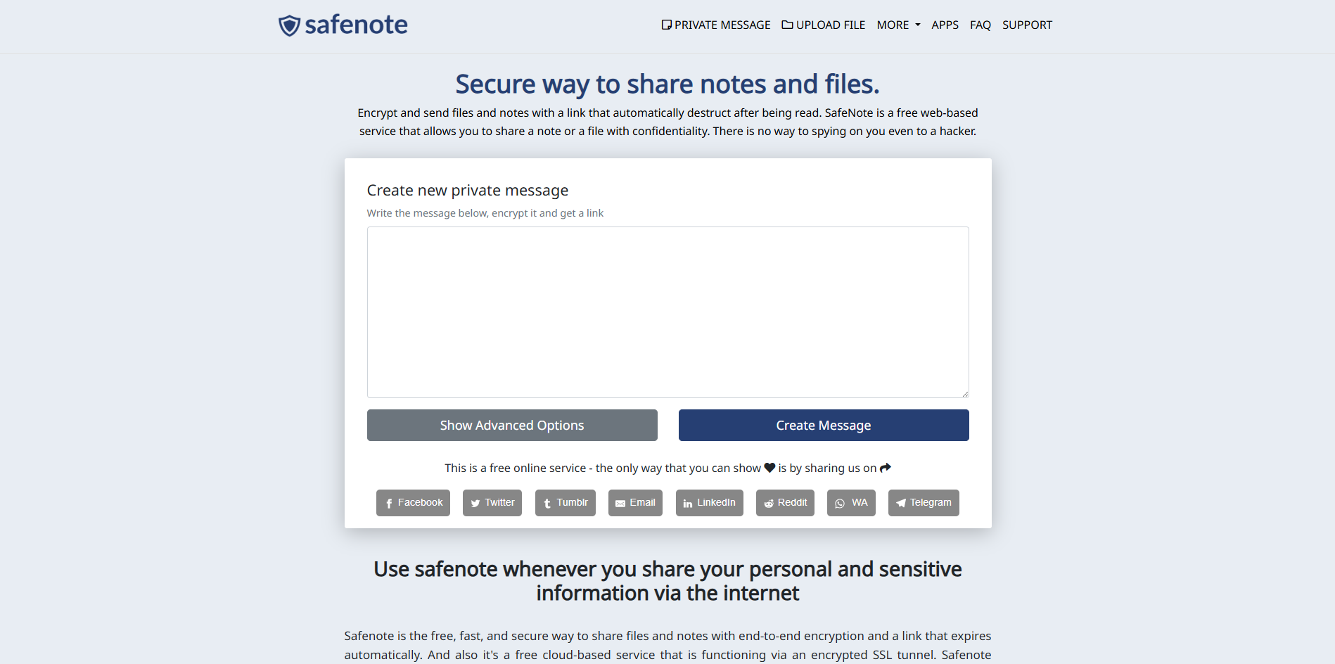 SafeNote